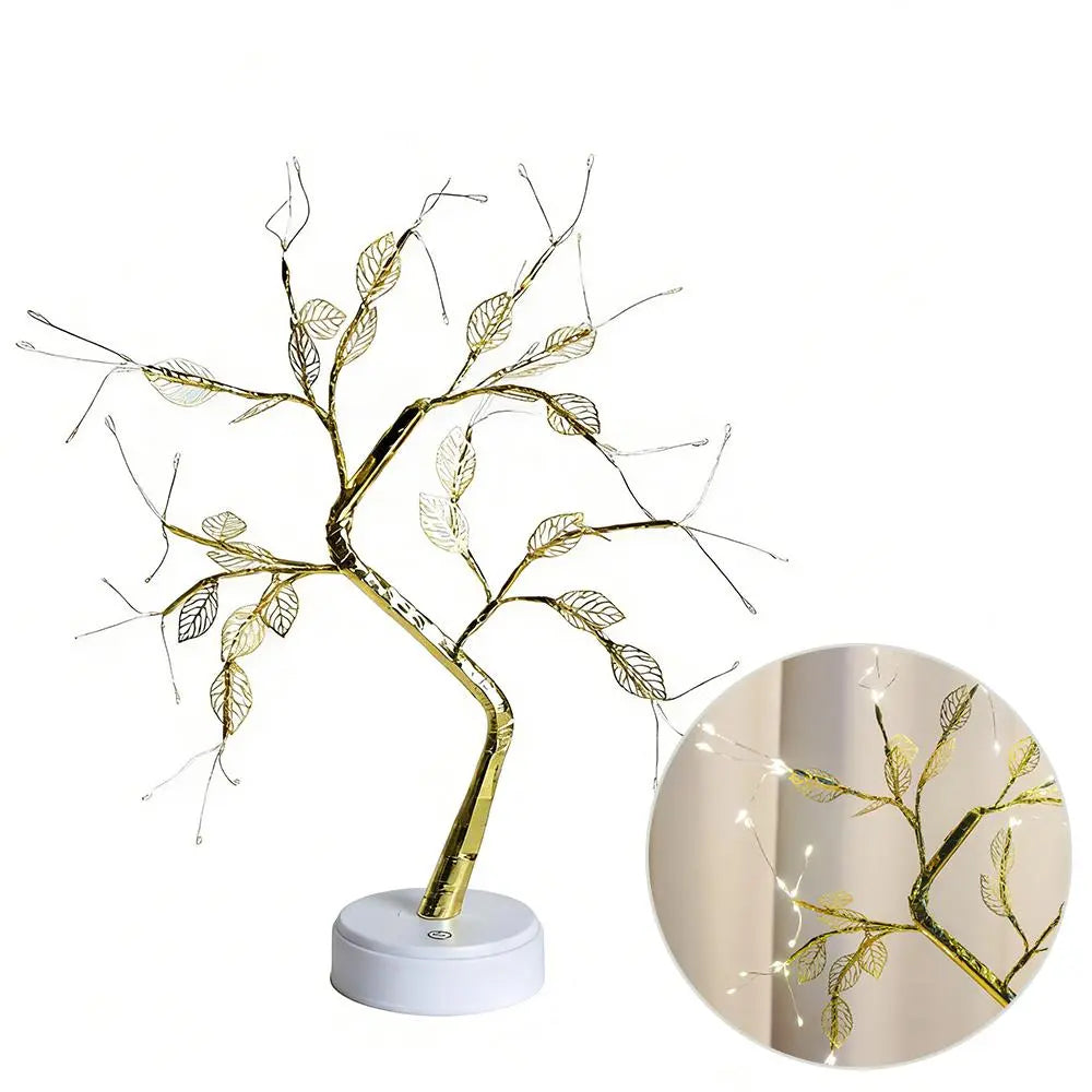 Rose Flower Design Tree Night Light, USB Powered Table Lamp, Room Lights for Bedroom, Versatile Holiday Decoration Lights for Indoor Bedroom, Valentine'S Day Gift, Home Decor, Decorative