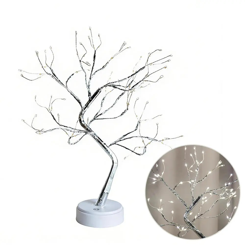 Rose Flower Design Tree Night Light, USB Powered Table Lamp, Room Lights for Bedroom, Versatile Holiday Decoration Lights for Indoor Bedroom, Valentine'S Day Gift, Home Decor, Decorative